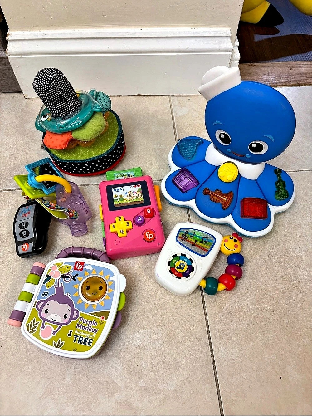 Fisher-Price Purple Monkey Musical Storybook